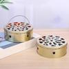 with Handle Lid Incense Burner Box Hollow Out Insect Repellent Tray Mosquito Coil Holder  Summer