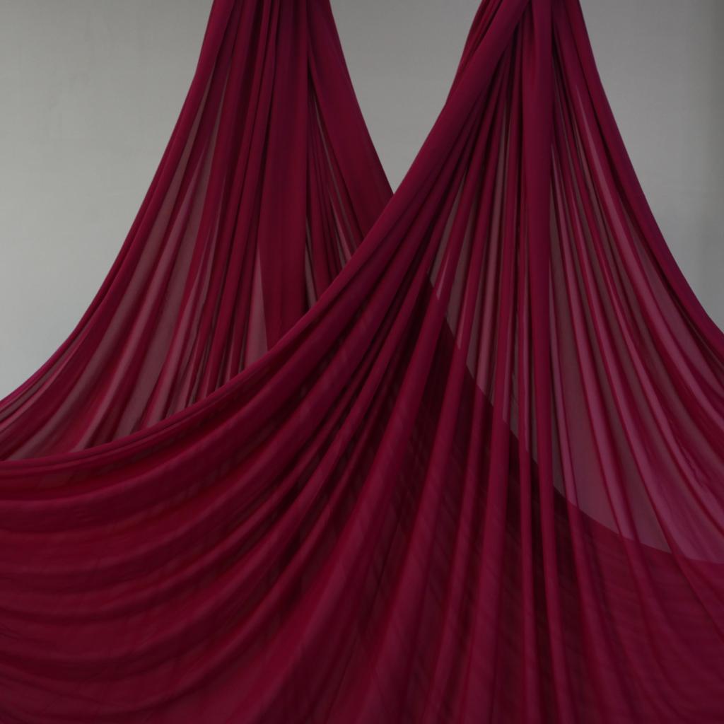 7m Aerial Silk Fabric Yoga Hammock, Silk Swing, Home Gym Fitness, Outdoor Anti-Gravity, Yoga Strap