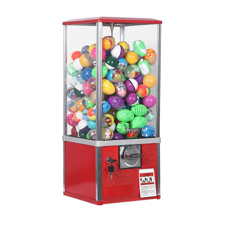 Two Yuan Bouncy Ball Gashapon Machine for Kids - Vending and Amusement Toy