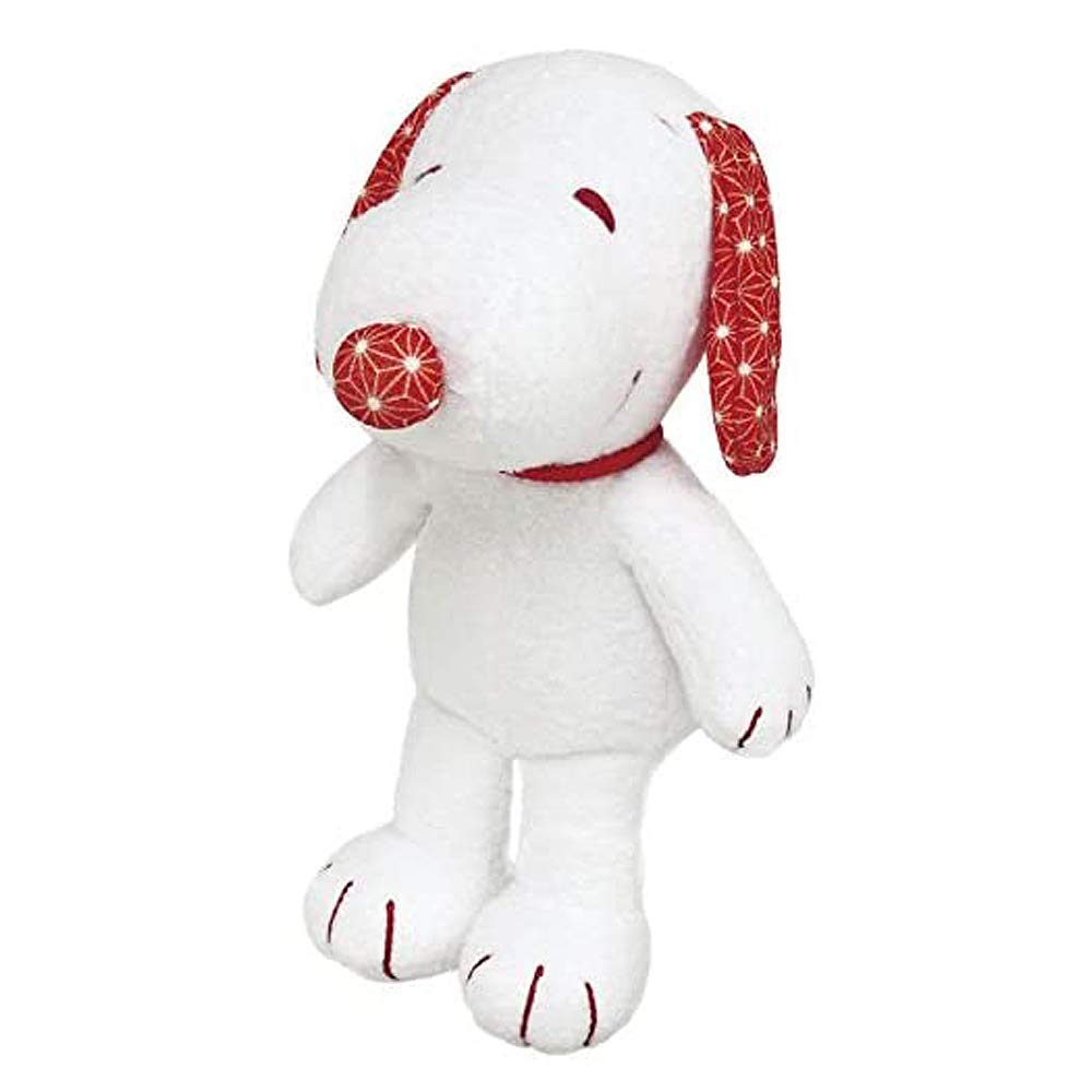 Yoshitoku Snoopy Традиционный узор Лист конопли Плюшевая игрушка 182025