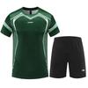 Mens Lightweight Quick-Dry Sport Set Short Sleeve T-Shirt Shorts Athletic Wear Breathable Gym Training Outfit