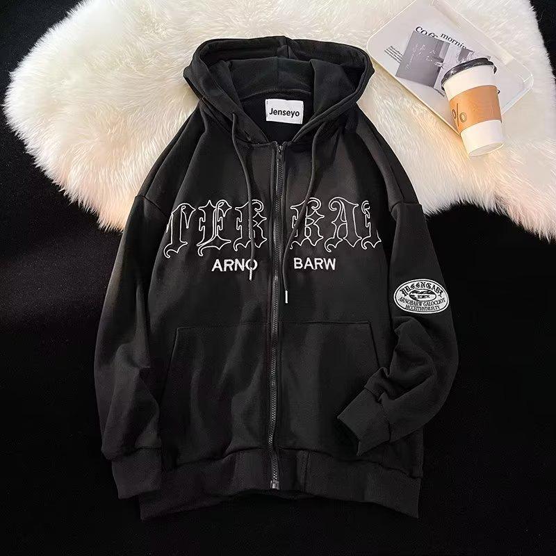 Мужской кардиган с капюшоном Niche Design — универсальный гонконгский стиль для весны и осени