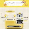 Household Multifunctional Small Breakfast Machine Set All-in-1 Toaster Mini Frying Pan