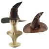 Leather Witch Wizard Hats Party Headgear Halloween Party Props Cosplay Costume