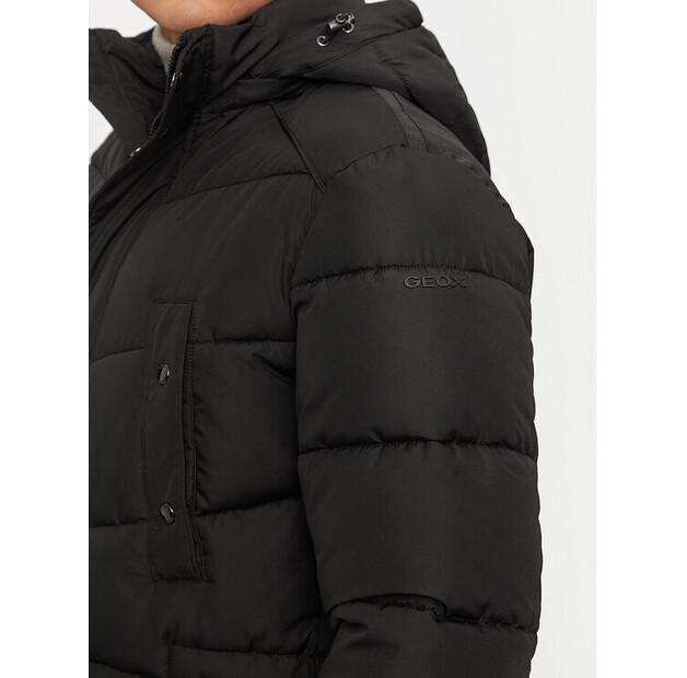 Зимняя куртка Geox Leitan M4628B T3144 F9000, черная, стандартный крой