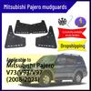 Брызговики для автомобиля Mitsubishi Pajero V73/V97/V93: Мягкие резиновые накладки для модификации