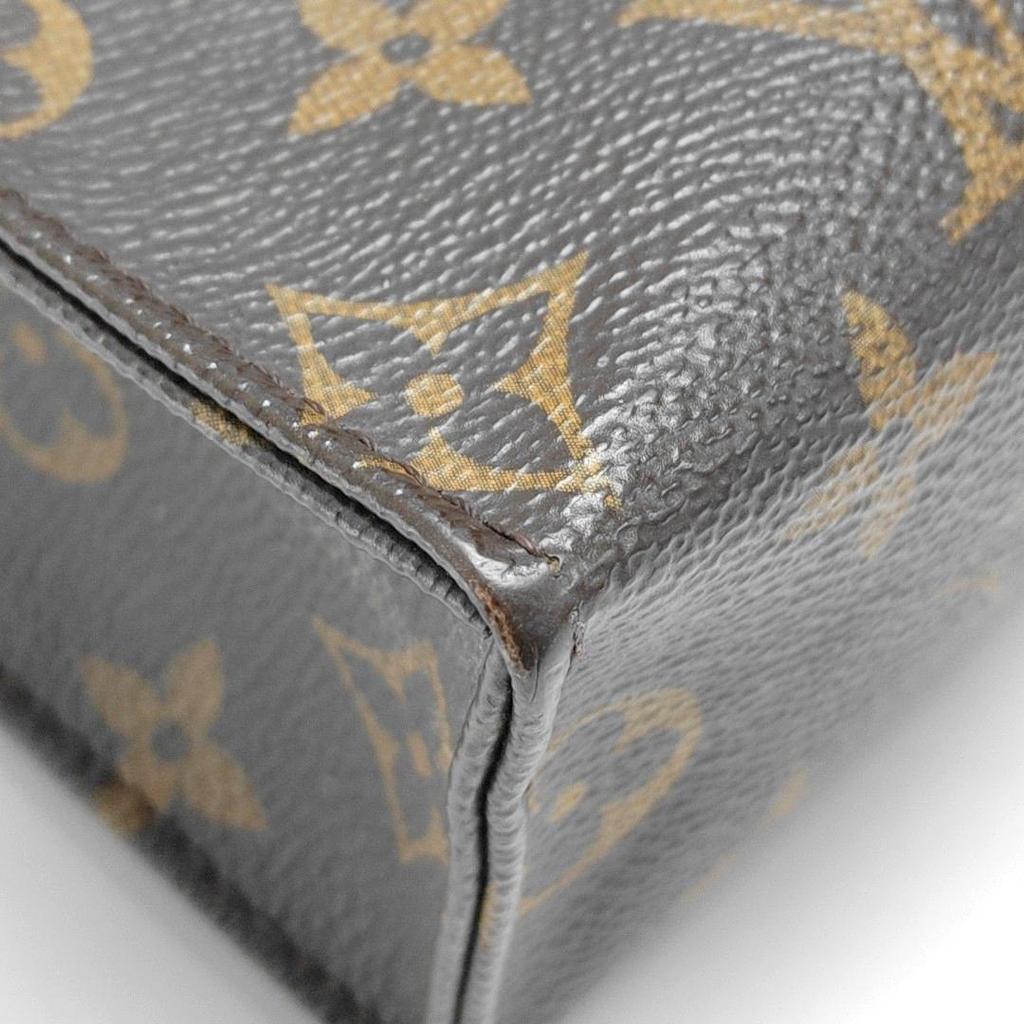 [Pre-Owned] Toiletry Pouch 26 Classic Monogram Canvas And Leather Wash Bag - Good #14G6HS6
