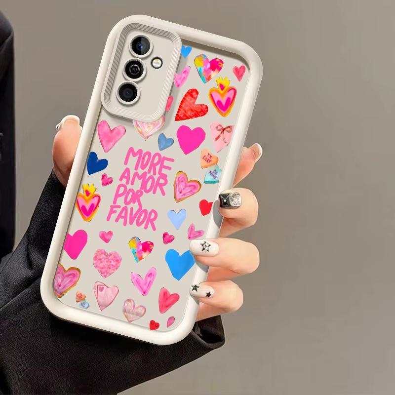 Чехол 'Любовь Сердце Цветок' Для Motorola Moto Edge 70 50 Pro 60 Fusion 40 Neo G22 G24 G84 G86 G53 G14 G15 G35 G52 G60 G75 G54 Обложка