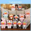 Милая плюшевая игрушка Lalafanfan Cafe Duck Unicorn Totoro Panda, мягкая и очаровательная, подарок