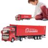 Zinc Zinc Alloy Container Transport Truck Toy Model Vehicle Toy Large Truck Toy 1:48 Kids Toys  Birthday Gift