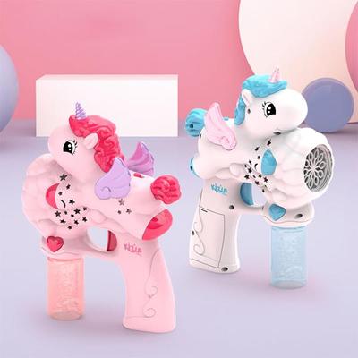 Keyzus Unicorn Turbo Автоматический пузырьковый пистолет Корейские детские игрушки