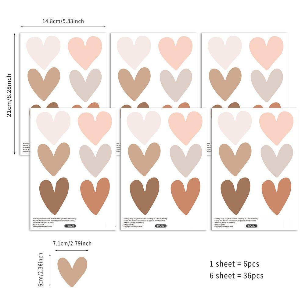 Creative Warm Kids Room Home Decor Boho Polka Dot Wall Stickers Baby Room