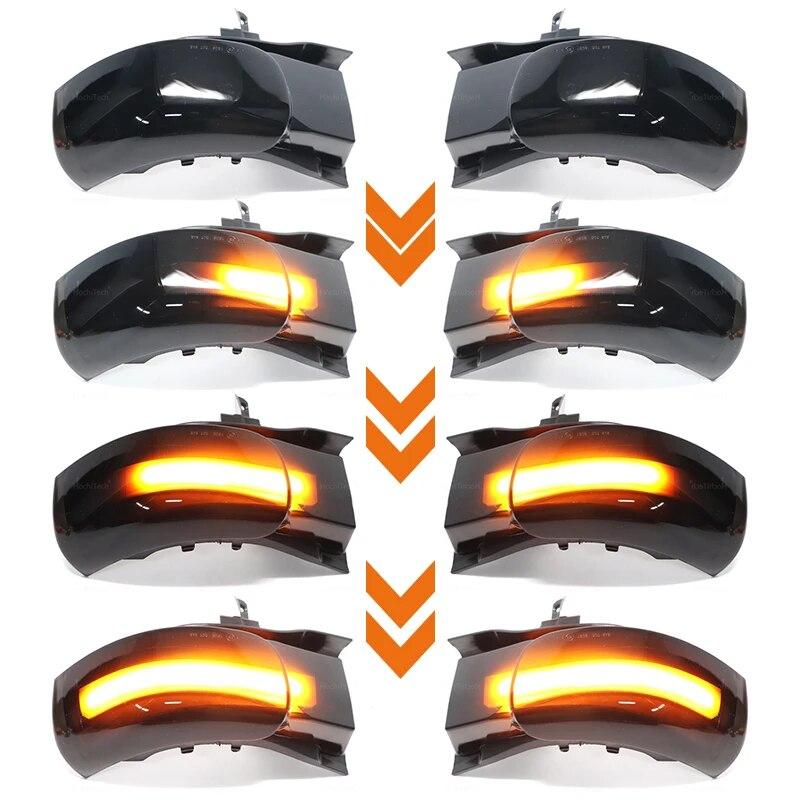 Для VW Volkswagen Touran 2003, 2004, 2005, 2006, 2007, 2008, 2009, 2010, светодиодный динамический указатель поворота, боковое зеркало, последовательный поворотник.