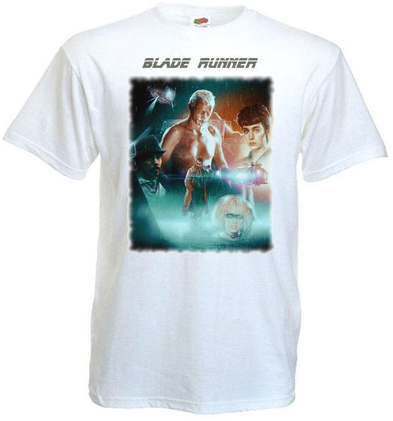 26 Blade Runner v4 T shirt white movie poster all sizes S-5XL Unisex T-Shirt