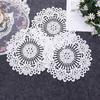 Round Lace Doilies Crochet Round Lace Placemat Napkin Placemat Cup Dish Coaster Cloth Tablemat Gifts