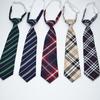 Children'S Tie Polyester Striped Cotton Plaid Tie School Uniform Performance Accessories