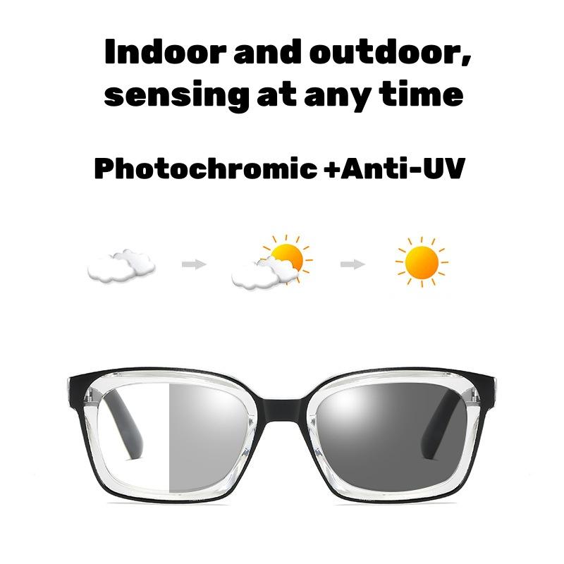 Хромированные мультифокальные очки для чтения для женщин и мужчин, квадратная оправа, прогрессивные очки для пресбиопии, ультралегкие, с защитой от УФ-лучей, пресбиопия