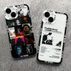 Минималистичный плакат The Weeknd Чехол для телефона для iPhone 17 16 15 11 12 14 13 Pro Max Mini X XS XR 7 Plus 16E Air Ударопрочный чехол