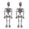 Earrings Fashion Creative Punk Retro Skull Robot Earrings Halloween Ornaments