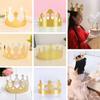 Wedding Decor Kids Aldult Celebration Prince Princess Hats Paper Crown Cap King Crowns Birthday Hat