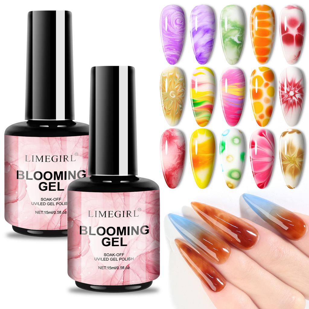 Quick Diffusion Gel Nail Art Blush Gradient Fast Blending Liquid Salon Nail Color Gel 30ml
