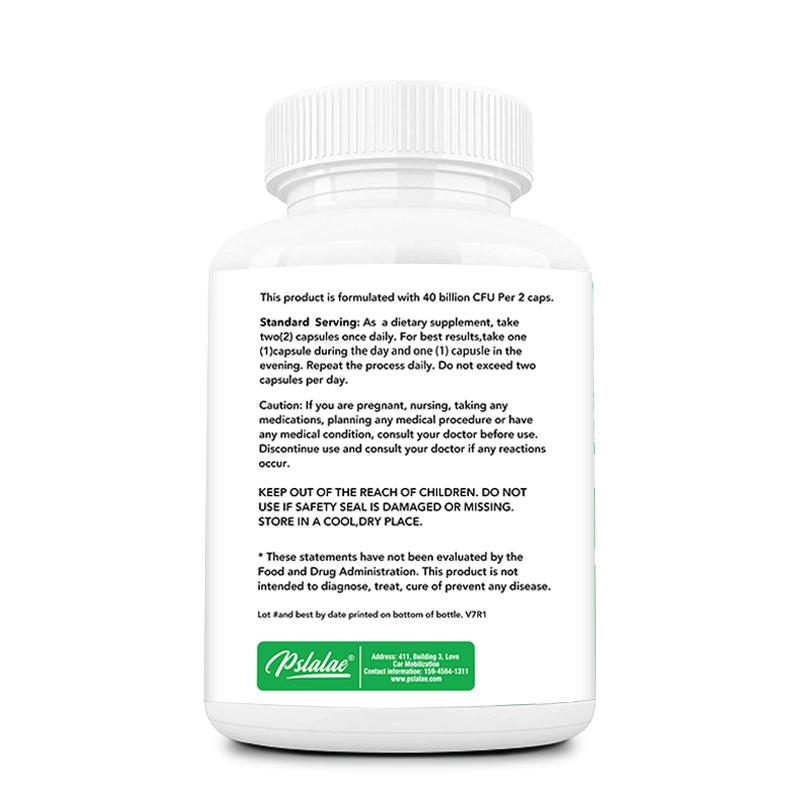Pslalae Probiotics Advanced Capsules 120ct — Digestive Support, Immune Support, Daily Wellness