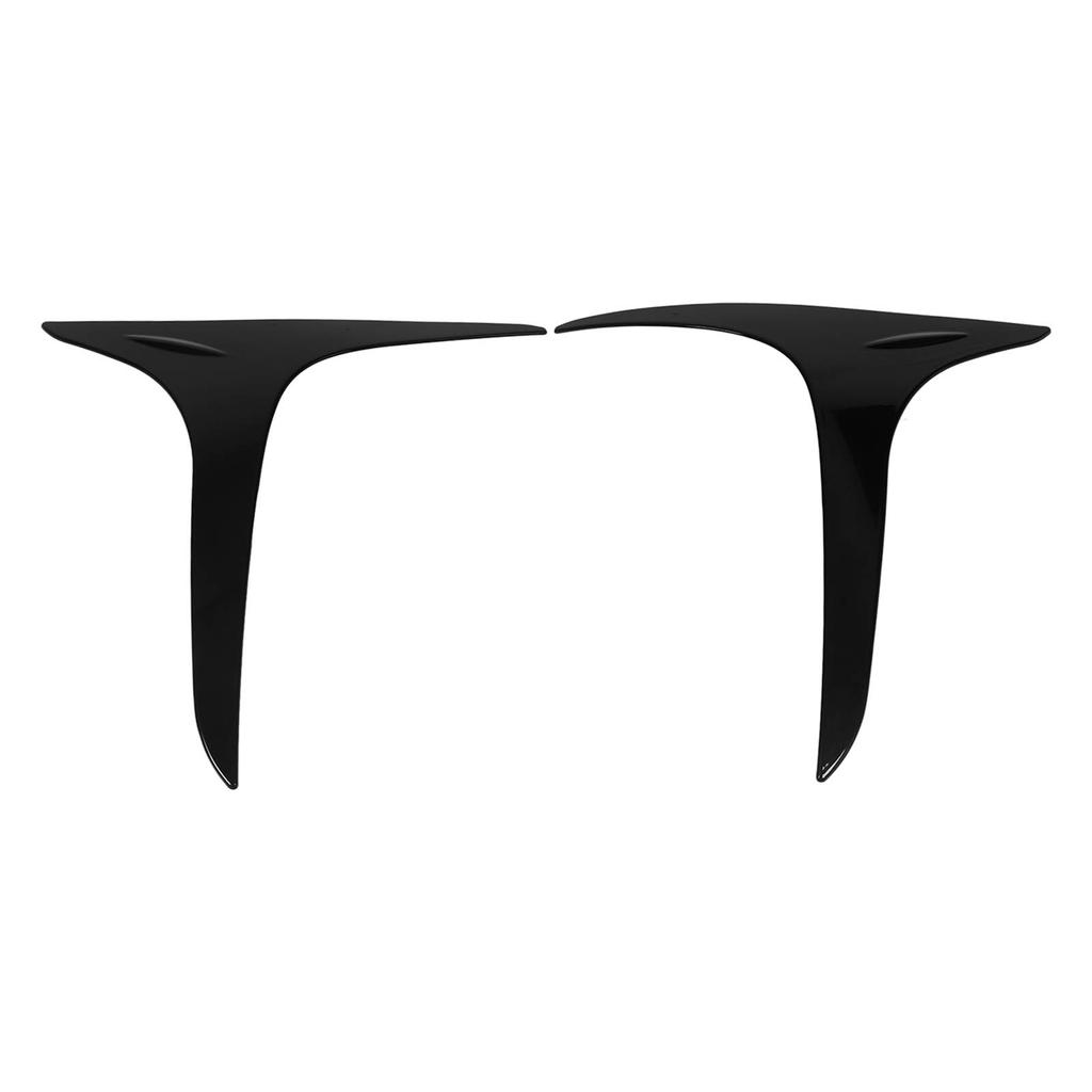 Front Fog Lamp Trim Cover Dustproof Bright Black Fog Light Frame Trim Replacement for Yaris Cross 2021