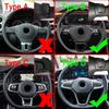 Для Volkswagen Tiguan MK2 VW golf 7/8 Alltrack MK7/8 T-cross Passat B8 GTI R-line Накладки на руль для переключения передач Расширители