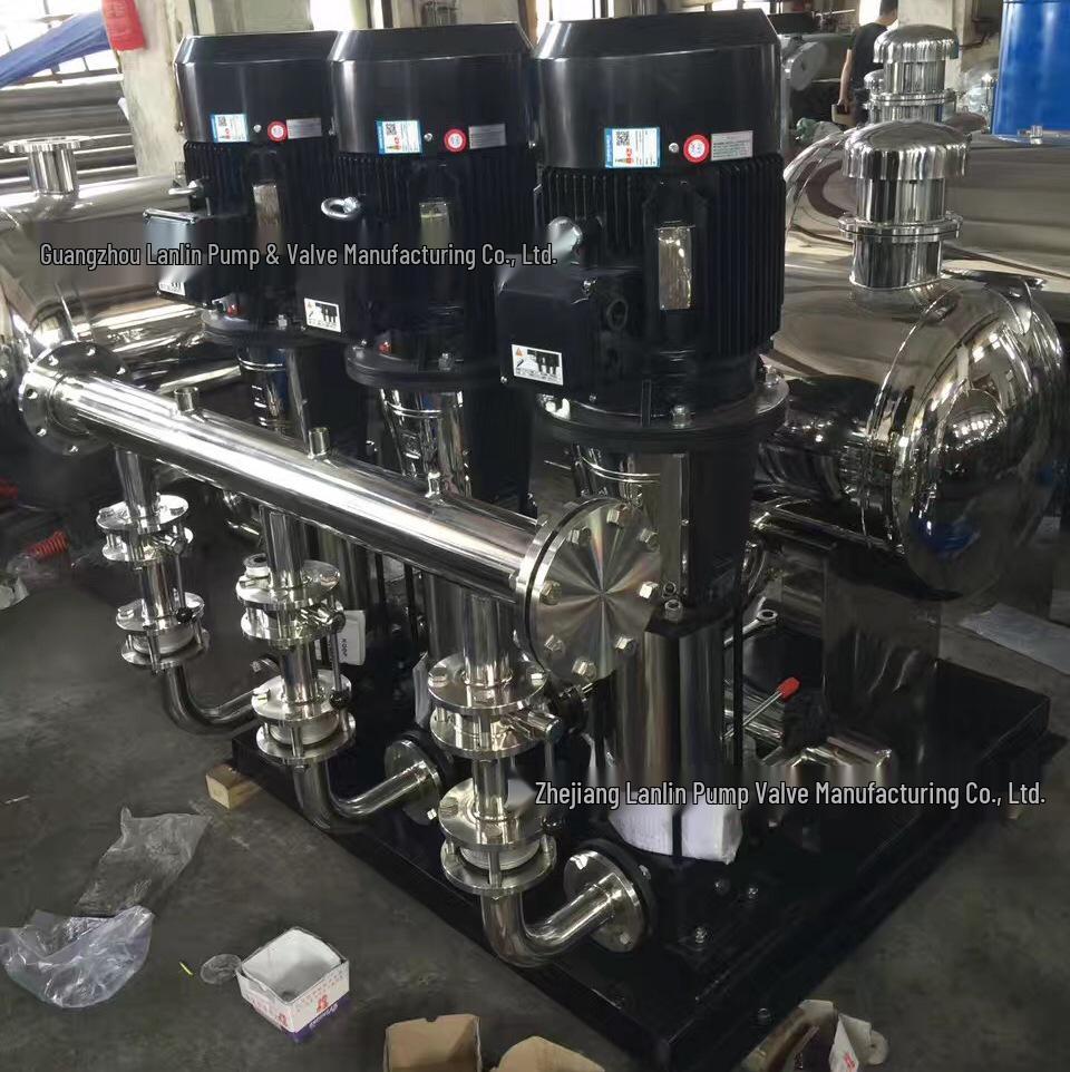 No-Negative-Pressure Water Supply System: Variable Frequency, Constant Pressure, Community & High-Rise Booster Pumps.