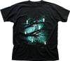Mononoke Forest Spirit Kodama Totoro Miyazaki Black Printed T-shirt FN9400