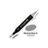 Marker - GRAPH'IT - Neutral Grey 6 - 9506 - Double Tip - Drawing - Illustration