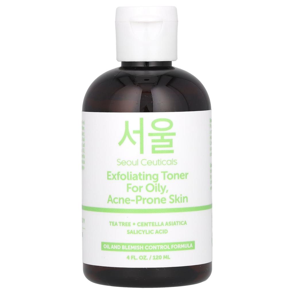 Exfoliating Toner, Oily and Acne-Prone Skin, 120Ml (4Fl Oz)