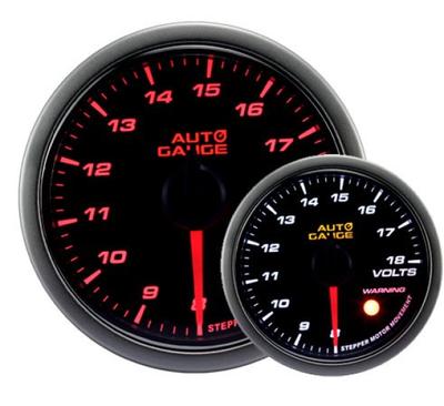 Автомобильный вольтметр Autogauge, 60 мм, с подсветкой, серия 430, японского производства, 2-цветный