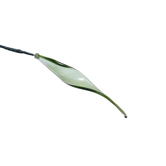 Handcrafted Glass Flower with Wire Stem Hand-Blown Colored Glaze Mini Floral Figurine Decoration Home Living Room Office Table Flower Vase Ornament