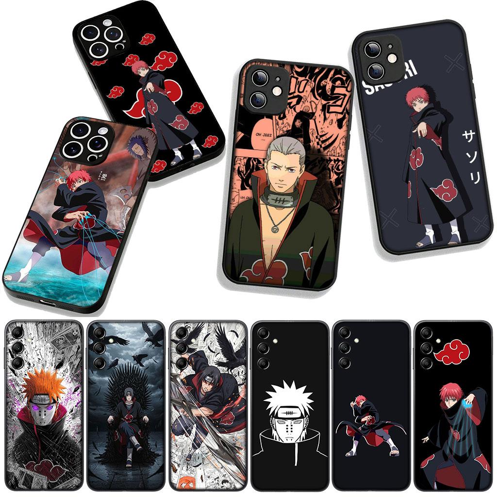 for Motorola Moto G04 G13 G14 G22 G23 G32 G34 G35 G64 G82 G84 G53 G60 G72 E14 E15 E13 Case Sasori Itachi Narutos Pain Akatsuki