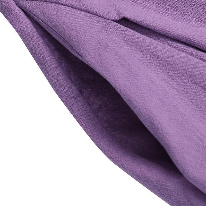 ZANZEA Women Daily Casual Cotton Dress Summer O-neck Sleeveless Loose Long Dress