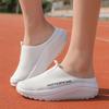 Fashion 2025 New Women's Slippers Personality Half Slippers Fashion Casual Shoes Platform Shoes Light and Comfortable Anti-slip Wear