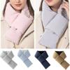 Warm Winter Mouth Loan Scarf Windproof Skiing Scarve New Down Cotton Scarf  Women Men