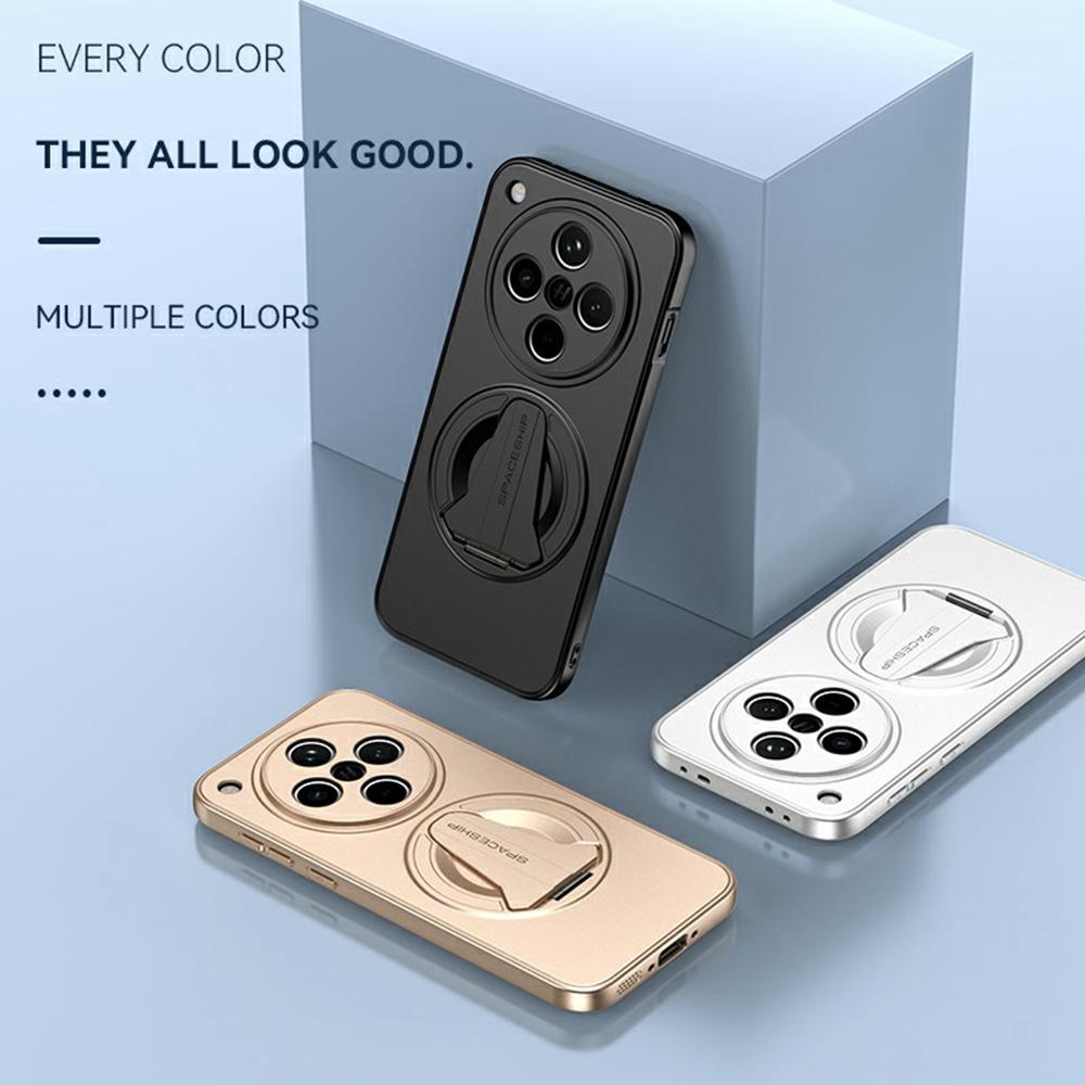 For Oppo Find X8 5G Case Compatible with MagSafe Hidden Kickstand Skin-Feel Matte PC TPU Phone Back Cover