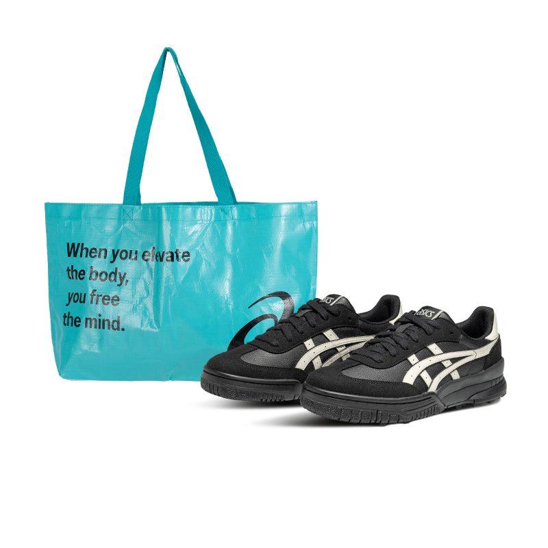 Asics Гелевая амортизация Spotlyte Устойчивые к истиранию Низкие кеды для скейтборда Унисекс Черный 1203A718-001