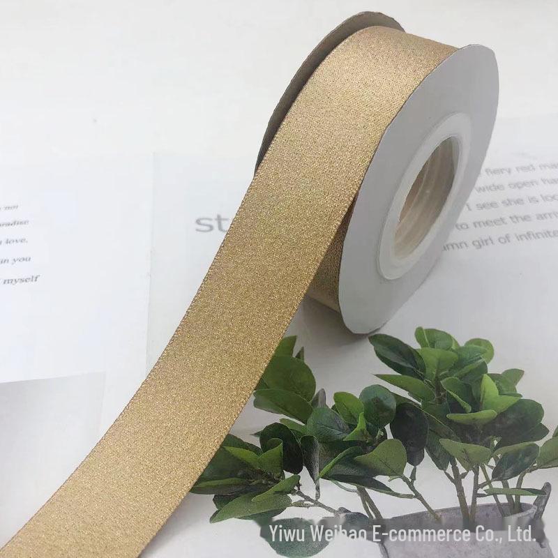 Лента высокого качества Jinwei 2,5 см: Плотный, зашифрованный дизайн с изображением черного лебедя для украшения подарочных коробок и свадебных конфет.