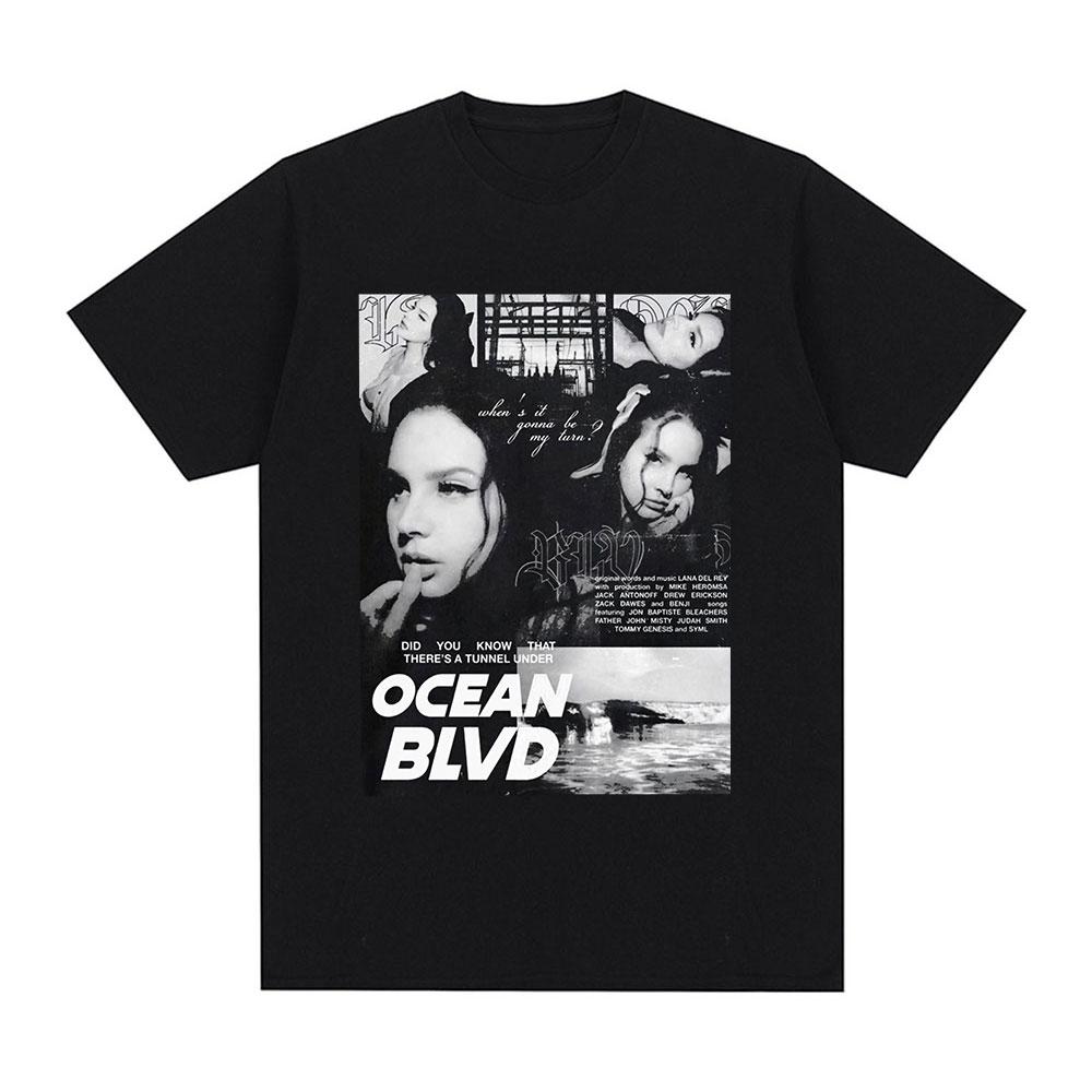 Singer Lana Del Rey T Shirt Ultraviolence Music Album T Shirt Vintage Hip Hop Streetwear Short Sleeve Plus Size T Shirt Women