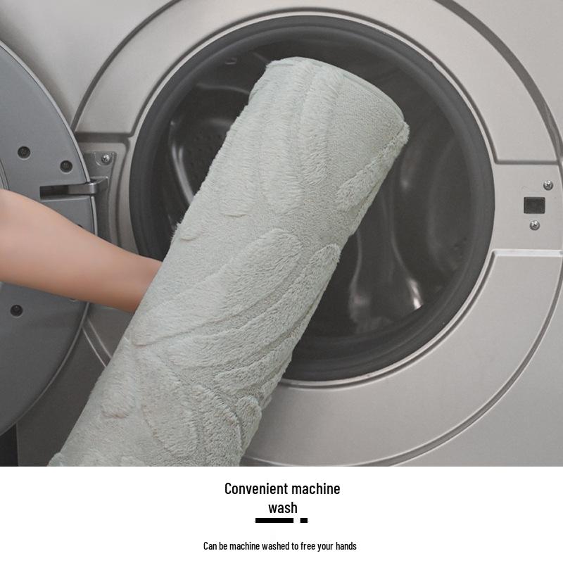 Впитывающий коврик из пены с эффектом памяти с противоскользящим покрытием и имитацией кроличьего меха