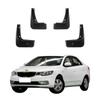 4PCS Car Mud Flaps Splash Guards Mudguards Car Mud Flaps Compatible with Kia Forte Cerato 2014 2015 2016
