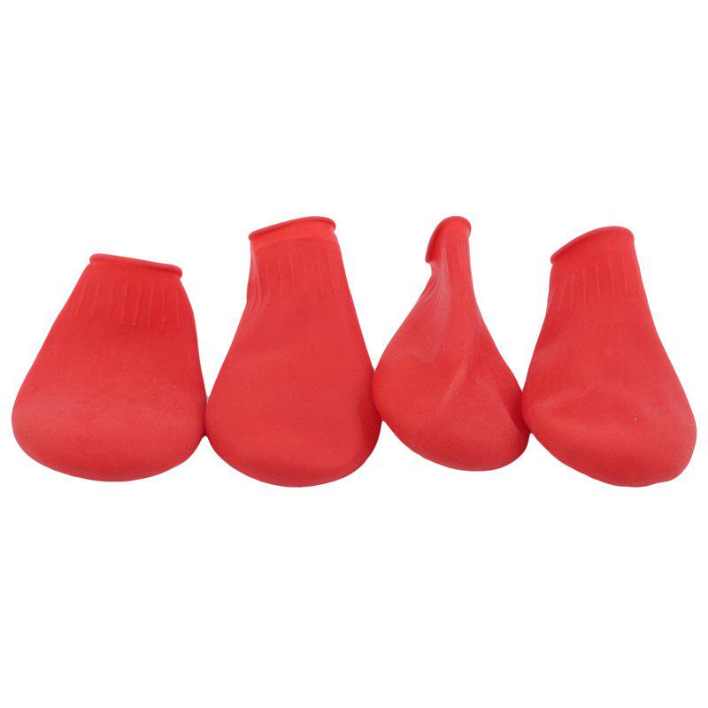 Товары для зоотоваров Непромокаемые сапоги для домашних животных для кошек и собак Непромокаемые нескользящие противоскользящие чехлы для ног