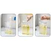 Portable Transparent Clothes Softener Dispenser Practical Large Capacity Laundry Liquid Bottle Leakproof Sealed Split Bottle