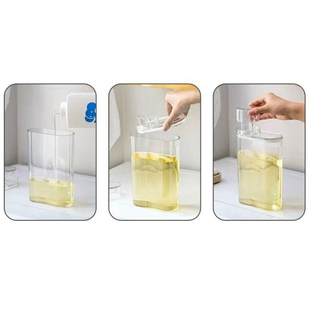 Large Capacity Scent Bead Container Practical Laundry Liquid Bottle Portable Storage Tank