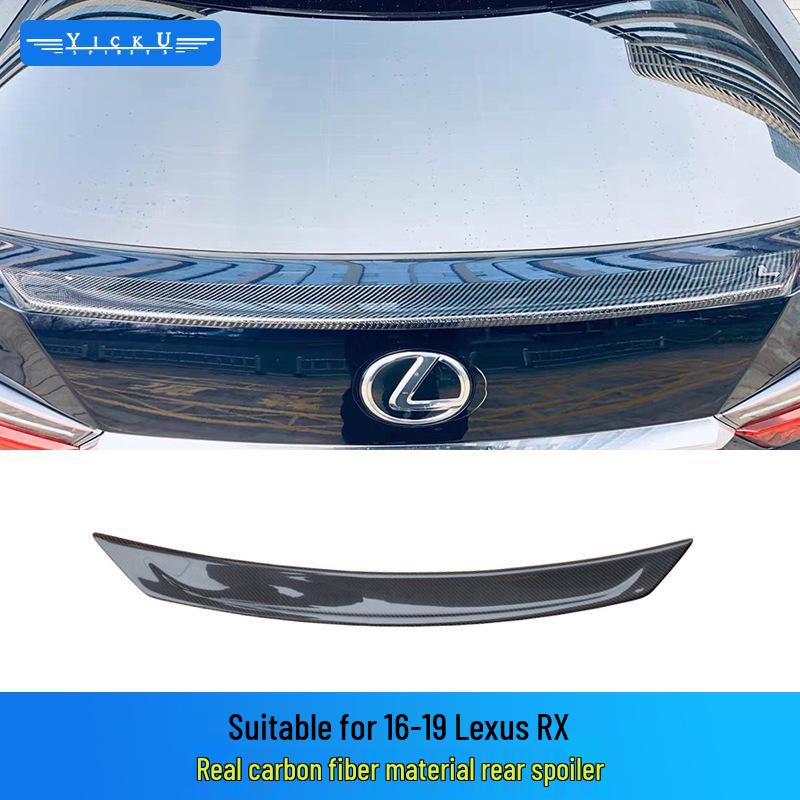 Lexus RX 2016-2019 Карбоновый обвес AIM Style: Передний и задний спойлеры-губы, Расширители колесных арок (Wide Body).