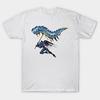 T Shirt Women Pharah Dragon Dance Harajuku Print Kawaii Tshirt Summer Short Sleeve Female T-Shirt Top Tee
