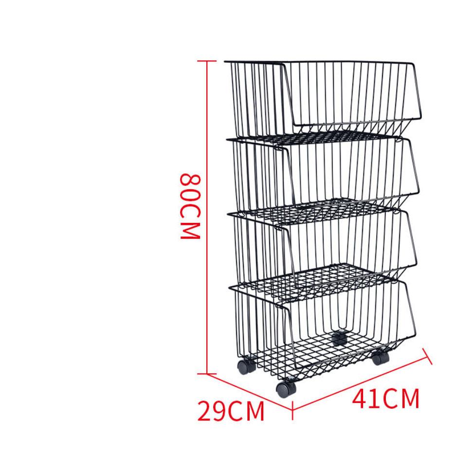 Многослойная стойка от пола до потолка. Кухонная стойка для фруктов и овощей. Корзина для овощей и фруктов. Стеллаж для хранения в спальне. Стеллаж для хранения закусок.